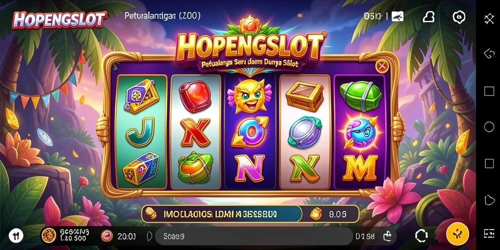 Gameplay menarik dalam petualangan HOPENGSLOT yang seru.