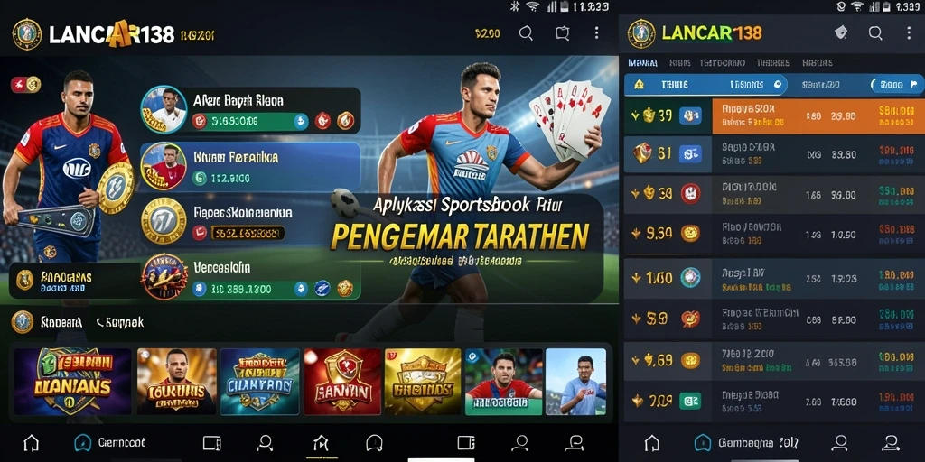 Tampilan antarmuka LANCAR138 yang menarik dan informatif untuk taruhan.