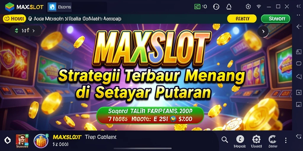 Gameplay mengasyikkan dari MAXSLOT dengan strategi yang mendalam.