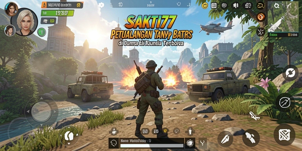 Gameplay SAKTI77 di dunia terbuka yang luas dan imersif.